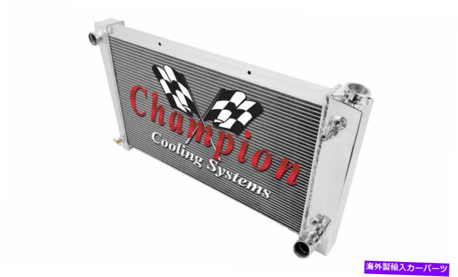 Radiator C10 C20 C30 3列ラジエーターチャンピオン冷却システムCC369郊外17 "x 28" C10 C20 C30 3 Row Radiator Champion Cooling Systems CC369 Suburban 17" x 28"