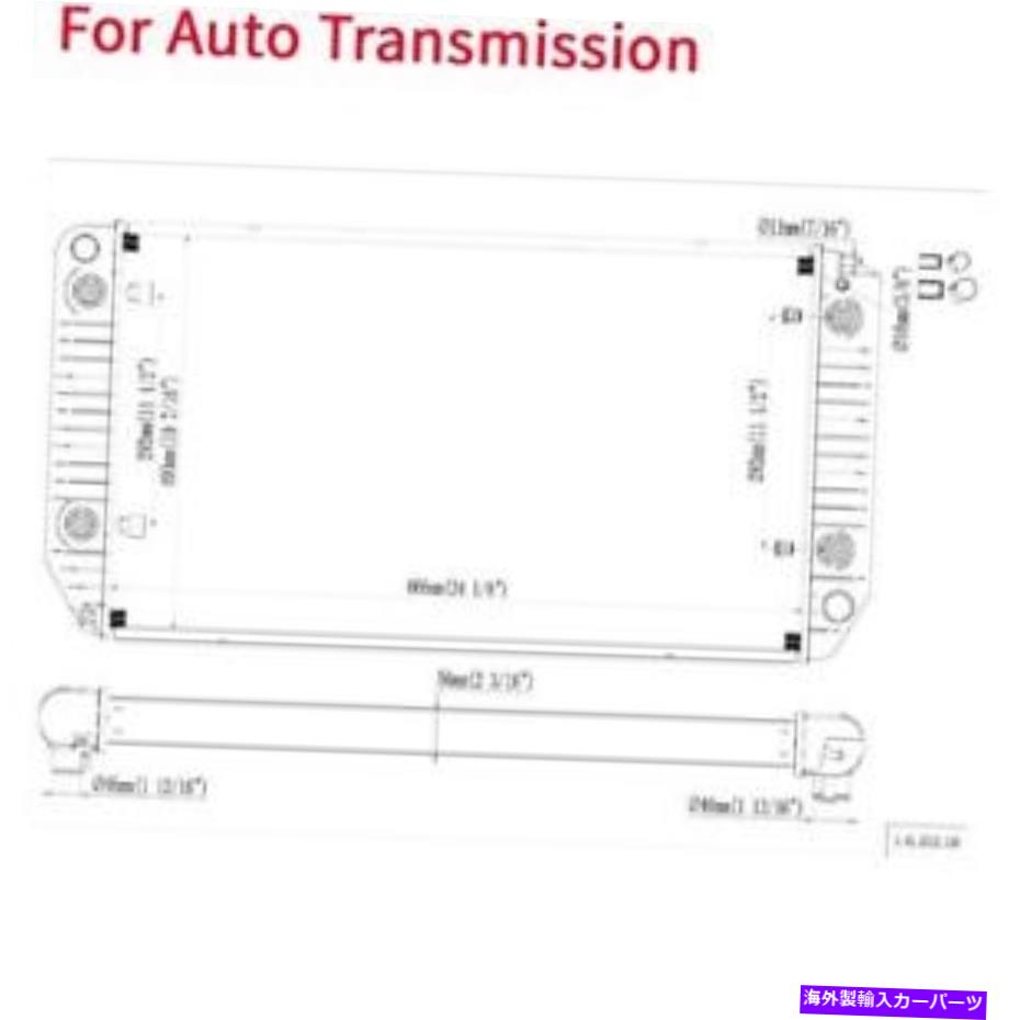 Radiator 98-99μưAL/ץ饹å饸2Chevy P30 GMC P3500 6.5L V8 56mm Auto Al/Plastic Radiator 2 Row For 98-99 Chevy P30 GMC P3500 6.5L V8 56mm Core