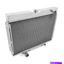 Radiator チャンピオン3列アルミニウムラジエーターCC379 1967-1970 Ford Cars Mercury Cougar Champion 3...