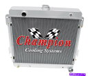 Radiator 3ロウアトミックチャンピオンラジエーター1970 71 72 73 1974ダッジチャレンジャーV8エンジン 3 Row Atomic Champion Radiator for 1970 71 72 73 1974 Dodge Challenger V8 Engine