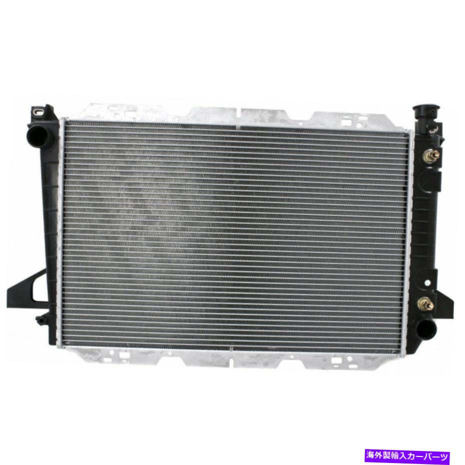 Radiator フォードブロンコラジエーター用1987-1992プラスチックタンク6cylアルミニウムコア2列コア For Ford Bronco Radiator 1987-1992 Plastic Tank 6cyl Aluminum Core 2-Row Core