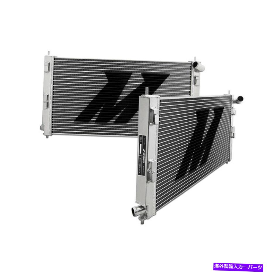 Radiator ミシモトのパフォーマンスアルミニウムラジエーターは、三菱ランサー2008-2015シルバーに適合します Mishimoto Performance Aluminum Radiator Fits Mitsubishi Lancer 2008-2015 Silver(2)