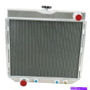 Radiator 1966-1970の4列ラジエーターフォードマスタング/ファルコン/トリノ/フェアレーンV8 4 Rows Radiator For 1966-1970 Ford Mustang/Falcon/Torino/Fairlane V8