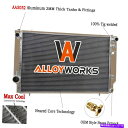 Radiator 4列アルミニウムラジエーターは1976-1996 Jaguar 1995 1994 XJS XJ1 5.3L 6.0L V12で適合します 4...