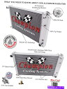 Radiator 1978 79 80 81 82 83シボレーマリブ卒業生 1978 79 80 81 82 83 Chevy Malibu Alum CA 4 Row Core Radiator