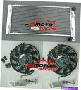 Radiator VW Corrado VR6 Turbo 2.9L Golf MKII 19E G60 1.8L VWO2のアルミニウムラジエーターファン A...