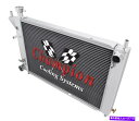 Radiator 1994-1996フォードマスタングアルミニウム4列チャンピオンラジエーター 1994-1996 Ford Mustang Aluminum ...