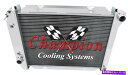 Radiator 1968年のフォードギャラクシーの4列のウエスタンチャンピオンラジエーター 4 Row Western Champion Radiator for 1968 Ford Galaxie(2)