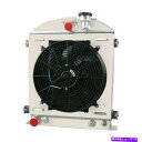 Radiator 4列のラジエーターシュラウドファンリレー1931-1939 32 33 34さまざまなフォードカーフォードV8 4 Row Radiator ...