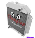 Radiator 1949年の4列の高度なチャンピオンラジエーター50 51 52 1953 Ford Cars Ford V8 Engine 4 Row Ad...