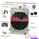 Radiator 3?1列のラジエーターシュラウドファン&リレーキット1932年フォードハイボーイストリートロッドラットロッド、ASI 3~Row Radiator Shroud Fan&Relay Kit for 1932 Ford Hi Boy Street Rod Rat Rod,ASI(2)