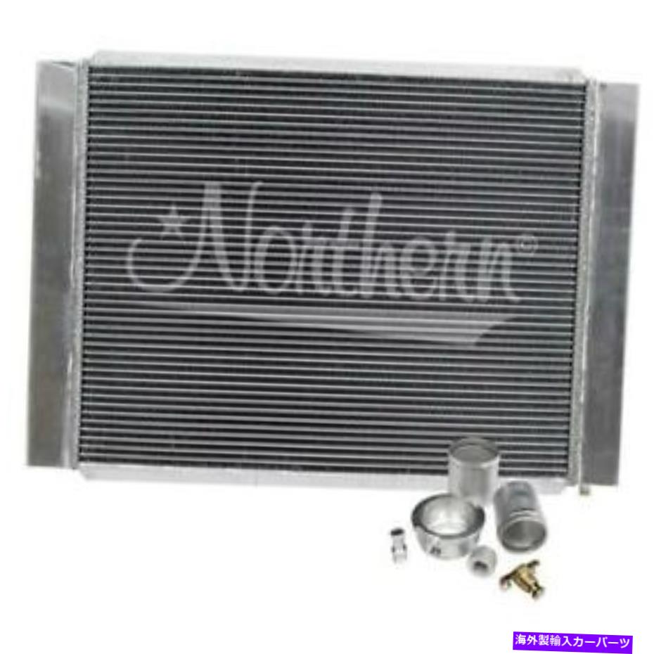 Radiator ノーザンラジエーター209686b;ラジエーターキット28 "x 19" 3列（1 "チューブ）アルミニウム Northern Radiator 209686B; Radiator Kit 28"x 19" 3 Row (1" tubes) Aluminum