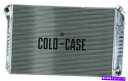Radiator 1970-81マニュアルトランスミッションを備えたカマロコールドケースアルミニウムラジエーター 1970-81 Camaro Cold-Cas...