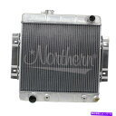 Radiator 205155ノーザンラジエーター20 1/4 in w x 19 3/4 in h x 3 1/8 in d、助手席側 205155 Northern Radiator 20 1/4 In W X 19 3/4 In H X 3 1/8 In D, Passenger Side