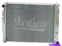 Radiator ノーザンラジエーターアルミニウムラジエーターGM 67-69カマロオートトランス205072 NORTHERN RADIATOR Aluminum Radiator GM 67-69 Camaro Auto Trans 205072