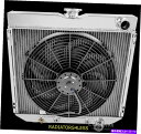 Radiator チャンピオン4列アルミニウムラジエーターW/16