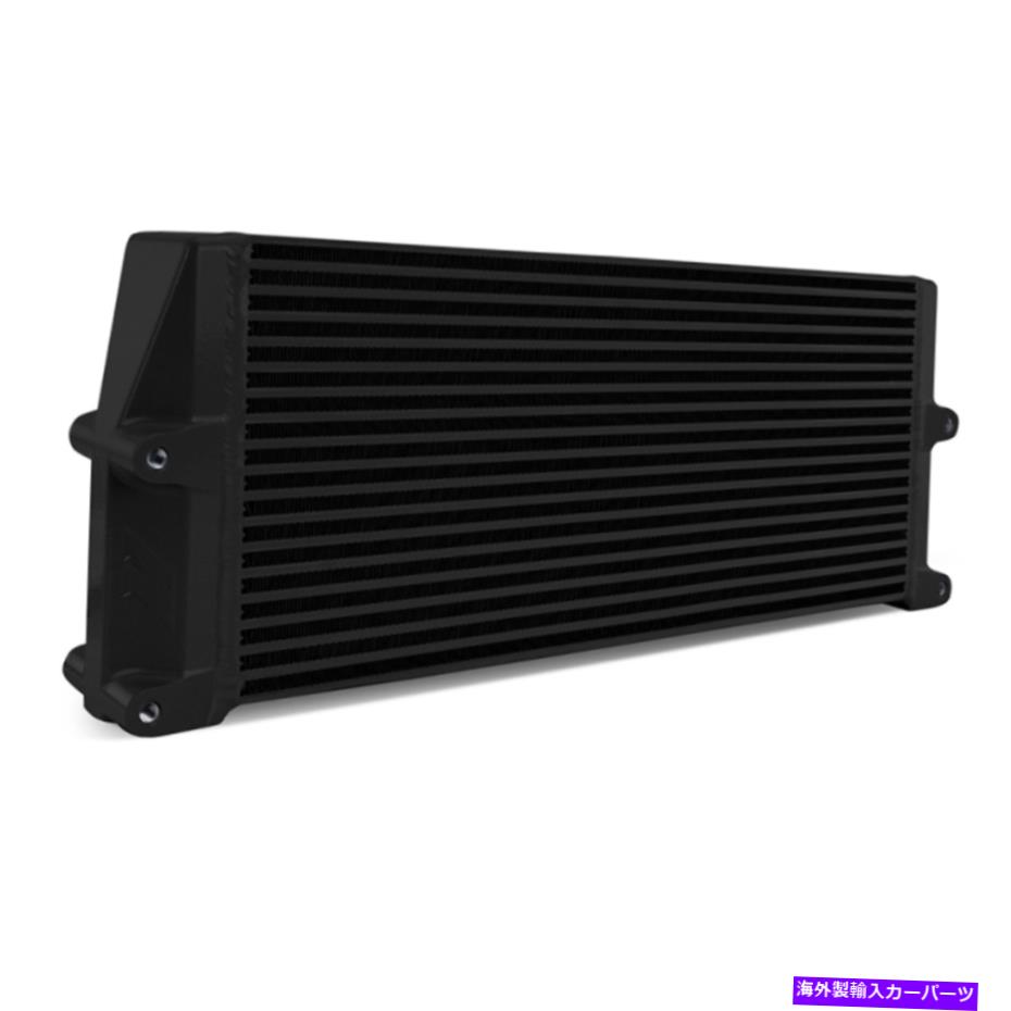 Radiator ミシモトヘビーデューティオイルクーラー-17インチ。同じサイドアウトレット-black-mmoc-sso-17b Mishimoto Heavy-Duty Oil Cooler - 17in. Same-Side Outlets - Black - MMOC-SSO-17B