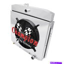 Radiator 4 row原子チャンピオンラジエーター、16インチフ...(2)