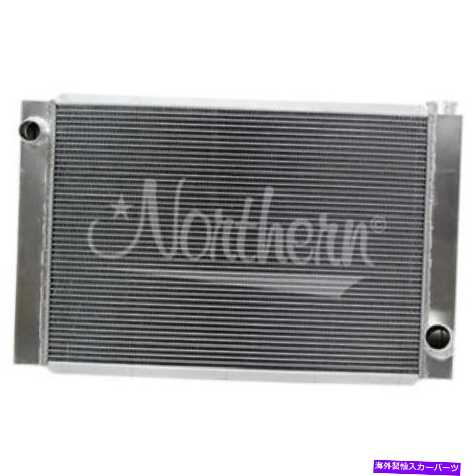 Radiator ノーザン209688レースプロアルミニウムクロスフロー3列ラジエーターGMシボレー31 x 19 x 4 Northern 209688 Race Pro Aluminum Crossflow 3-Row Radiator GM Chevy 31 x 19 x 4