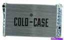 Radiator コールドケースラジエーターCHV719Aアルミニウム性能ラジエーター1984-1990シボレーコルベット Cold Case Radiator...