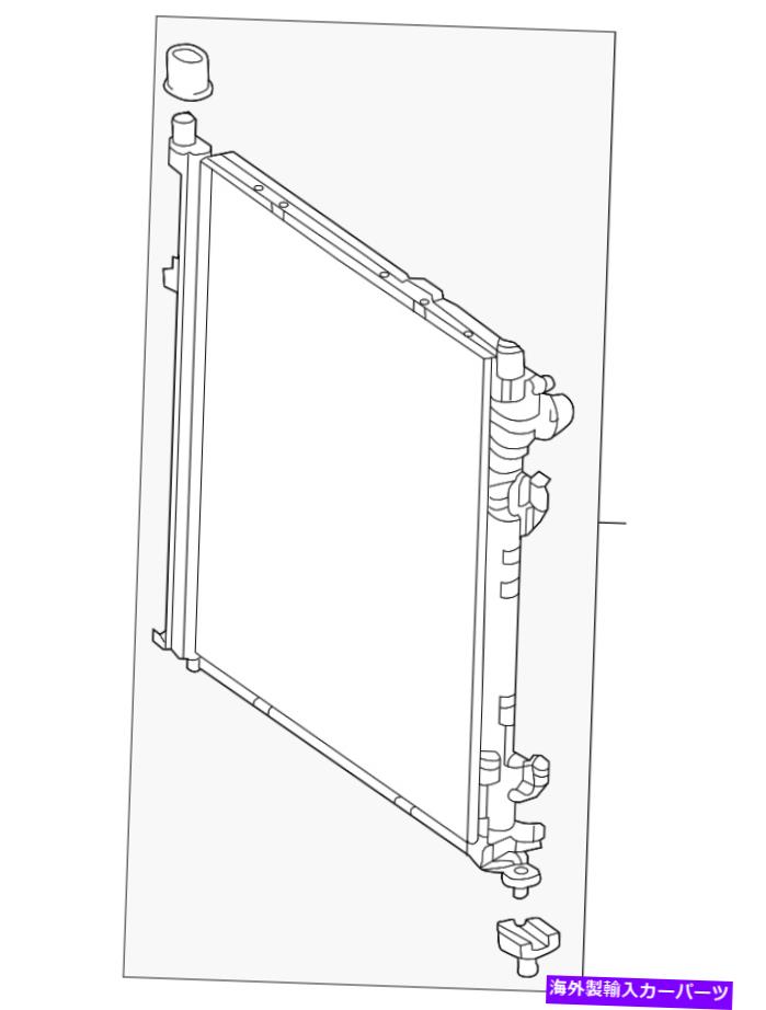 Radiator 本物のメルセデス・ベンツラジエーター099-500-13-03 Genuine Mercedes-Benz Radiator 099-500-13-03