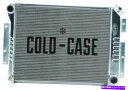 Radiator 1967-69カマロスモールブロックコールドケースアルミニウムラジエーターマニュアルトランスミッション 1967-69 Camaro Smal...