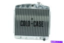 Radiator コールドケースラジエーター55-56 TRI-5シボレーラジアットまたは6気筒(フロントマウント)PN CHT563A Cold Case R...