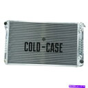 Radiator コールドケースラジエーター67-76 P/N GMT558AでのChevy GMCピックアップラジエーター Cold Case Radiato...