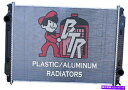 Radiator FreightLiner FLD Classic 112 425 HP以下のラジエーターアルミニウムプラスチックタンク付き Freightliner FLD Classic 112 425 hp or less Radiator Aluminum with Plastic tanks