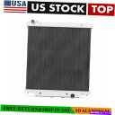 Radiator 2003年の4列のラジエーター?07フォード6.0L F-250 F350 F450スーパーデューティ6.0Lパワーストローク 4 Row Radiator for 2003~07 Ford 6.0L F-250 F350 F450 Super Duty 6.0L Powerstroke(2)