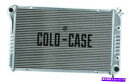Radiator 1984-87ビュイックターボリーガルコールドケースアルミニウムラジエーター 1984-87 Buick Turbo Regal Cold-C...