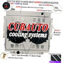 Radiator 1983-1996の4列ラジエーターファンシュラウドフォードピックアップF150 F250 F350スーパーデューティ 4 Rows Radi...
