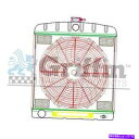 Radiator グリフィンラジエーターアルミニウムストリートロッドユニバーサルフィットw/auto trans 400 hp 19x22x3 Griffin Radiator Aluminum Street Rod Universal Fit w/Auto Trans 400 HP 19x22x3