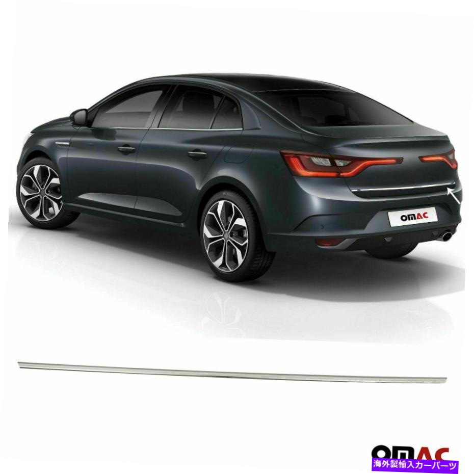 クロームカバー クロムグラブハンドルカバートランクリッドS.Steelフィットルノーメガン2016-2020 Chrome Grab Handle Cover Trunk Lid S.Steel Fits Renault Megane 2016-2020