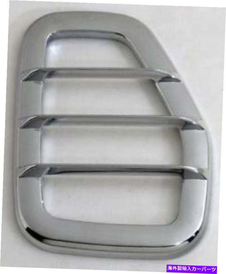 クロームカバー ハマーH3クロムサイドマーカーライトカバーガードトリム2006-2010 HUMMER H3 CHROME SIDE MARKER LIGHT COVERS GUARD TRIM 2006-2010