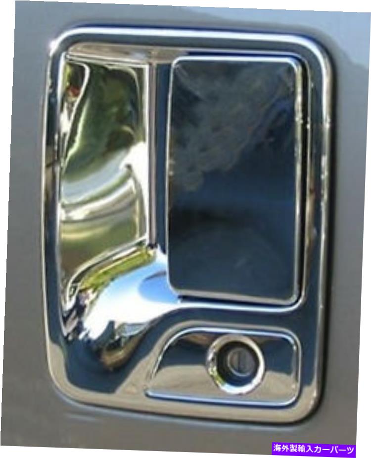५С 1999-2013եɥѡǥ塼ƥ4ɥ롼֥ɥϥɥ륫Сȥ।󥵡 1999-2013 Ford Super Duty 4 Door Crew Cab Chrome Door Handle Covers Trim Inserts