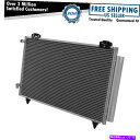 コンデンサー トヨタカローラマトリックスのレシーバードライヤー付きACコンデンサーA/Cエアコン AC Condenser A/C Air Conditioning with Receiver Drier for Toyota Corolla Matrix(2)