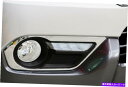 クロームカバー フィットクロムフォグランプスポットカバートリムisuzu mu-x 4ドア2014-2015 SUV FITT CHROME FOG LAMP SPOT LIGHT COVER TRIM FOR ISUZU MU-X 4 DOOR 2014-2015 SUV