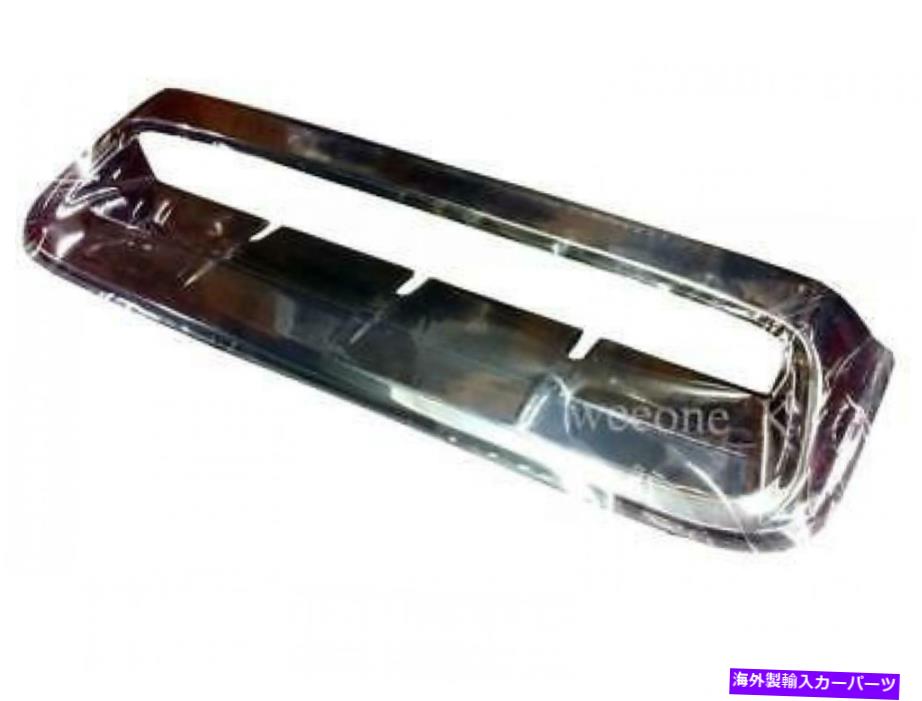 クロームカバー クロムフードスクープカバートリムv.3トヨタハイラックスビーゴ、フォーチュナー2012-2014 CHROME HOOD SCOOP COVER TRIM V.3 USE FOR TOYOTA HILUX VIGO,FORTUNER 2012 - 2014