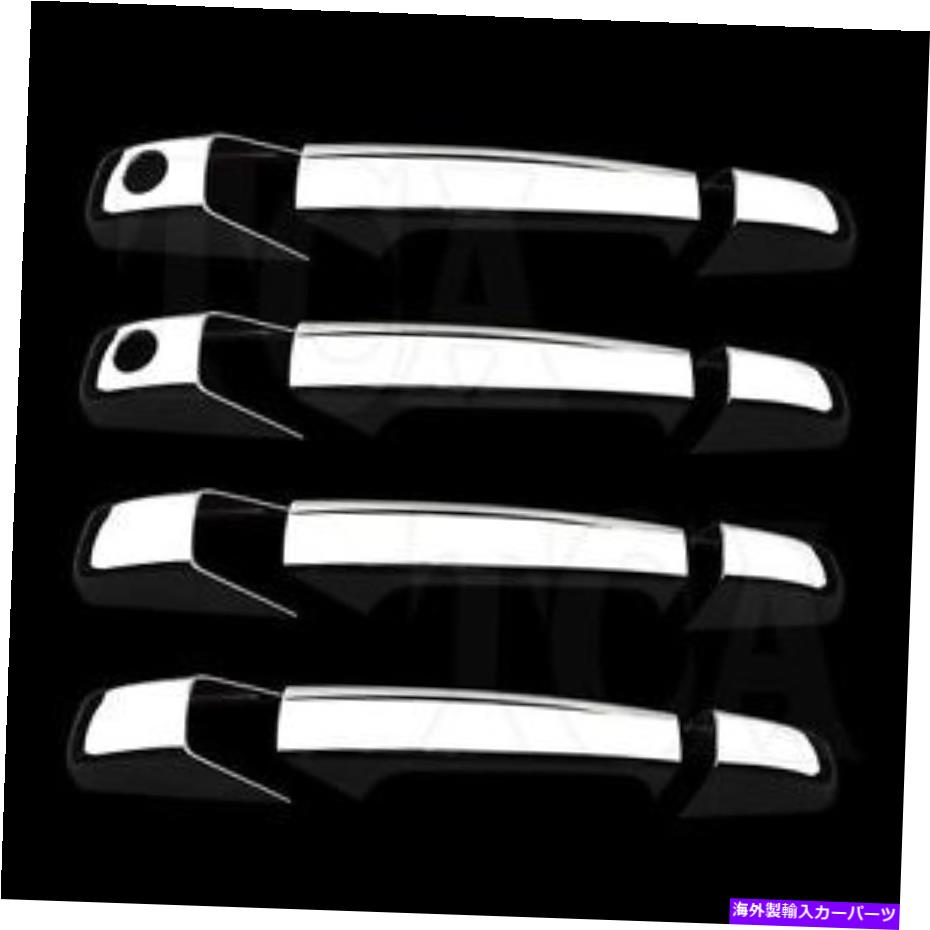५С 2007-2014 GMC Yukon / XL Chrome 4ɥϥɥ륫СW / Keyhole 11 2012 2013 FOR 2007-2014 GMC YUKON / XL CHROME 4 DOOR HANDLE COVERS W/ Keyhole 11 2012 2013