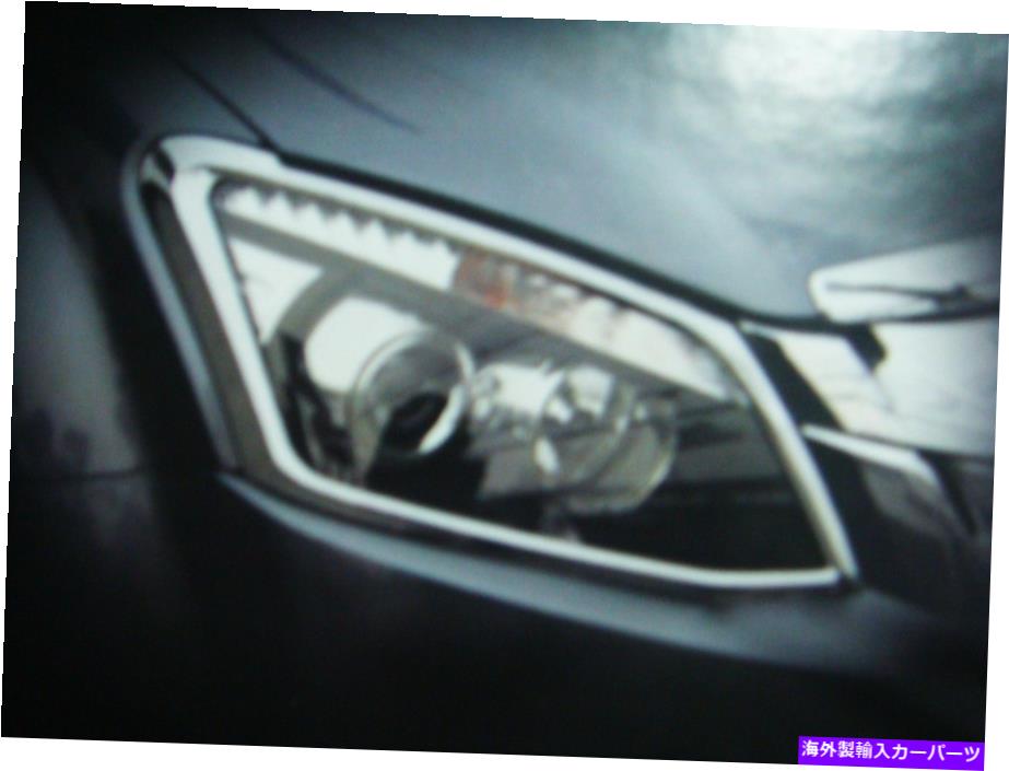 クロームカバー クロムヘッドランプカバーisuzu d max d-max 2012 2013 12 13 14 + CHROME HEAD LAMP COVER ISUZU D MAX D-MAX 2012 2013 12 13 14 +