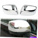 クロームカバー スバルフォレスターSJ 2013-2018の外側のミラーカバートリムの外側のクロムサイドリアビュー Chrome Side Rear View Outside Mirror Cover Trim For Subaru Forester SJ 2013-2018(2)