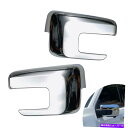 クロームカバー 2021年22フォードF150 F-150 1ペアABSクロームリアビューサイドミラートリム For 2021 22 Ford F150 F-150 1 Pair ABS Chrome Rear View Side Mirror Covers Trims(2)