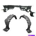 エンジンカバー 2012-2014のカバーセットの下の新しいフロントフェンダーライナー&エンジンホンダシビッククーペ New Front Fender Liner & Engine Under Cover Set For 2012-2014 Honda Civic Coupe
