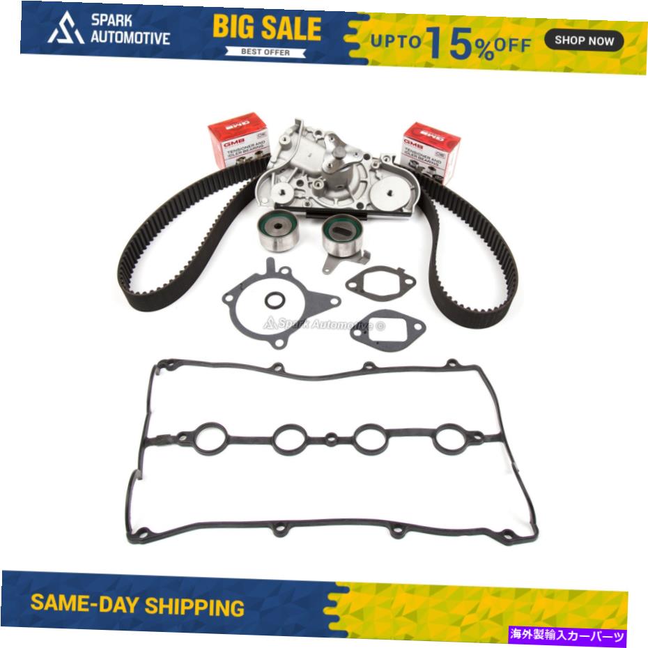 エンジンカバー タイミングベルトキットウォーターポンプバルブカバーガスケットフィットマーキュリーマツダフォード1.8L Timing Belt Kit Water Pump Valve Cover Gasket Fit Mercury Mazda Ford 1.8L