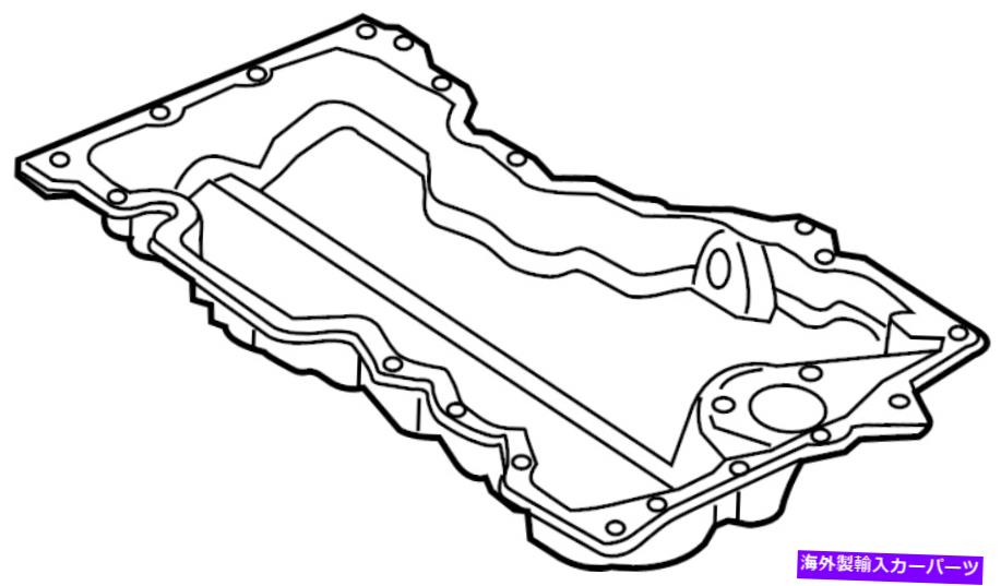 エンジンカバー VW/アウディ/ポルシェ04L103602Aエンジンオイルパン。下のカバー VW/Audi/Porsche 04L103602A Engine Oil Pan. Lower cover【並行輸入品】