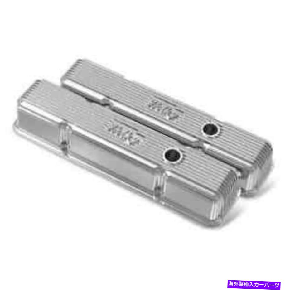 󥸥󥫥С Holley 241-241ӥơ꡼Х֥Сեդ㥹ȥߥ˥ Holley 241-241 Vintage Series Valve Cover Finned die-cast aluminum