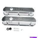 エンジンカバー Edelbrock 4264 Elite2シリーズの背の高いバルブカバーフォードスモールブロックV8 Edelbrock 4264 Elite 2 Series Tall Valve Covers Ford Small Block V8(2)