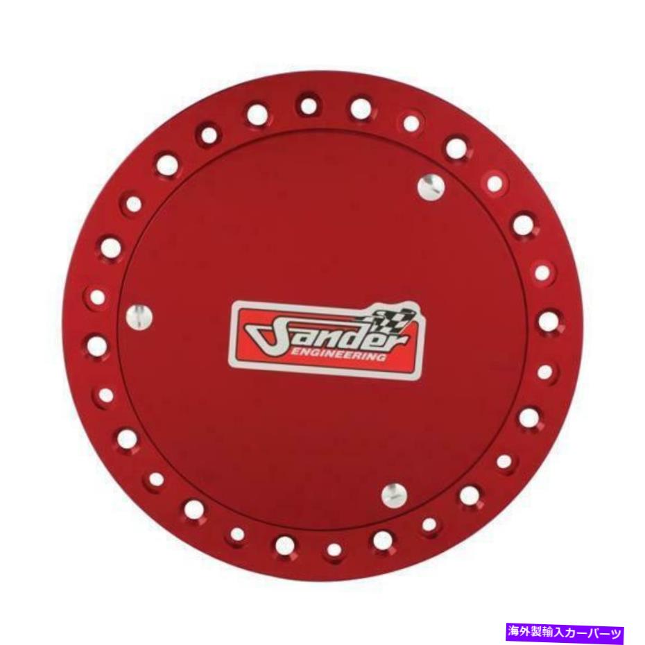 󥸥󥫥С 󥸥˥13ߥåȥۥӡɥåդťץ饰С Sander Engineering 13 Inch Midget Wheel Beadlock Ring w/ Mud Plug Cover