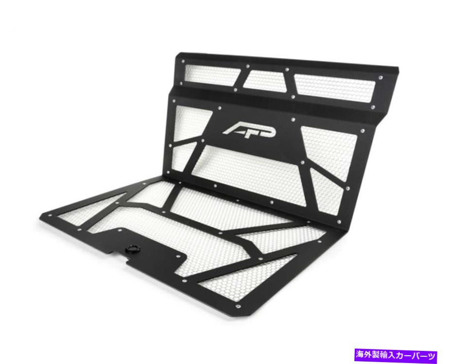 エンジンカバー エージェンシーパワーベントエンジンカバーマットブラック| RAW Polaris RZR 2014-2018 Agency Power Vented Engine Cover Matte Black | Raw Polaris RZR 2014-2018